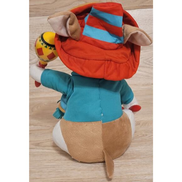 Animated Singing Mariachi Band Puppy Dog Chihuahua Sings La Bamba Tested Works - Picture 5 of 7